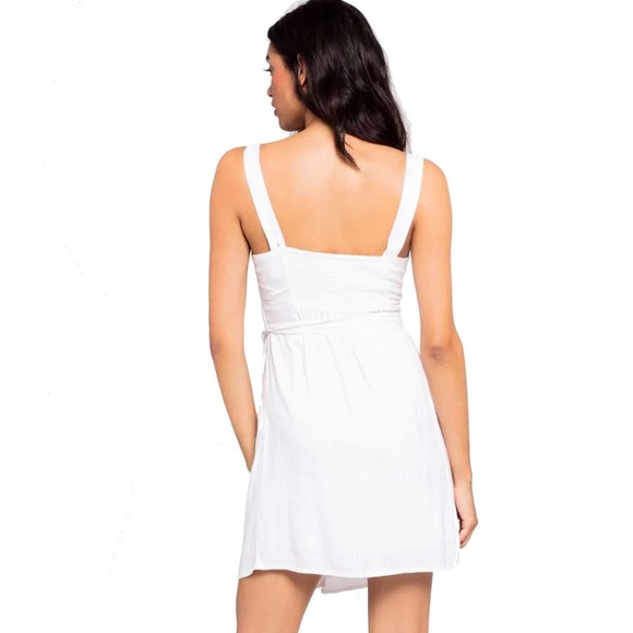 L*Space L MORNING STAR Beach Dress Medium New NWT White - Picture 4 of 6